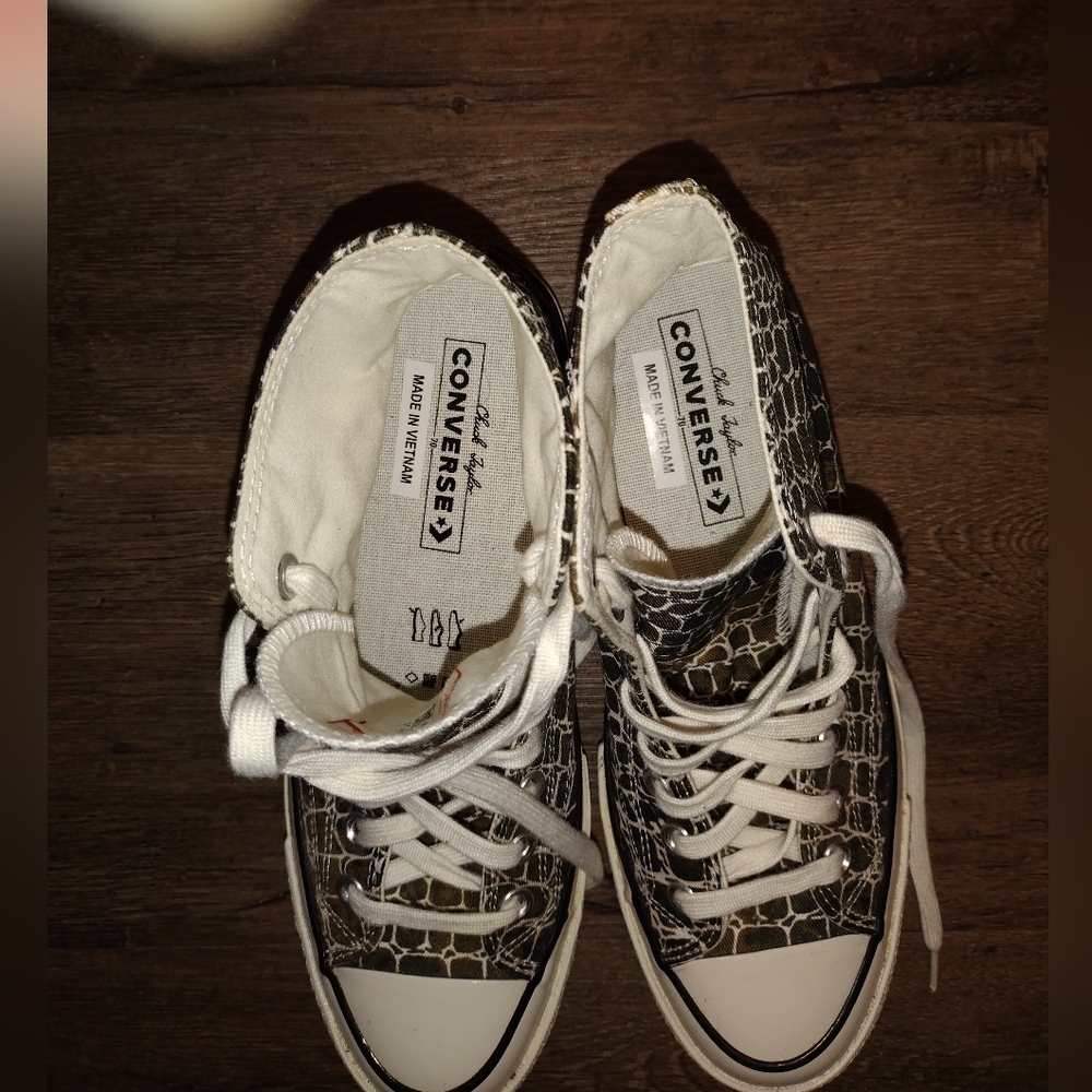 Converse Crocodile Shoes Men 7 Women 9 - Picture 4 of 9